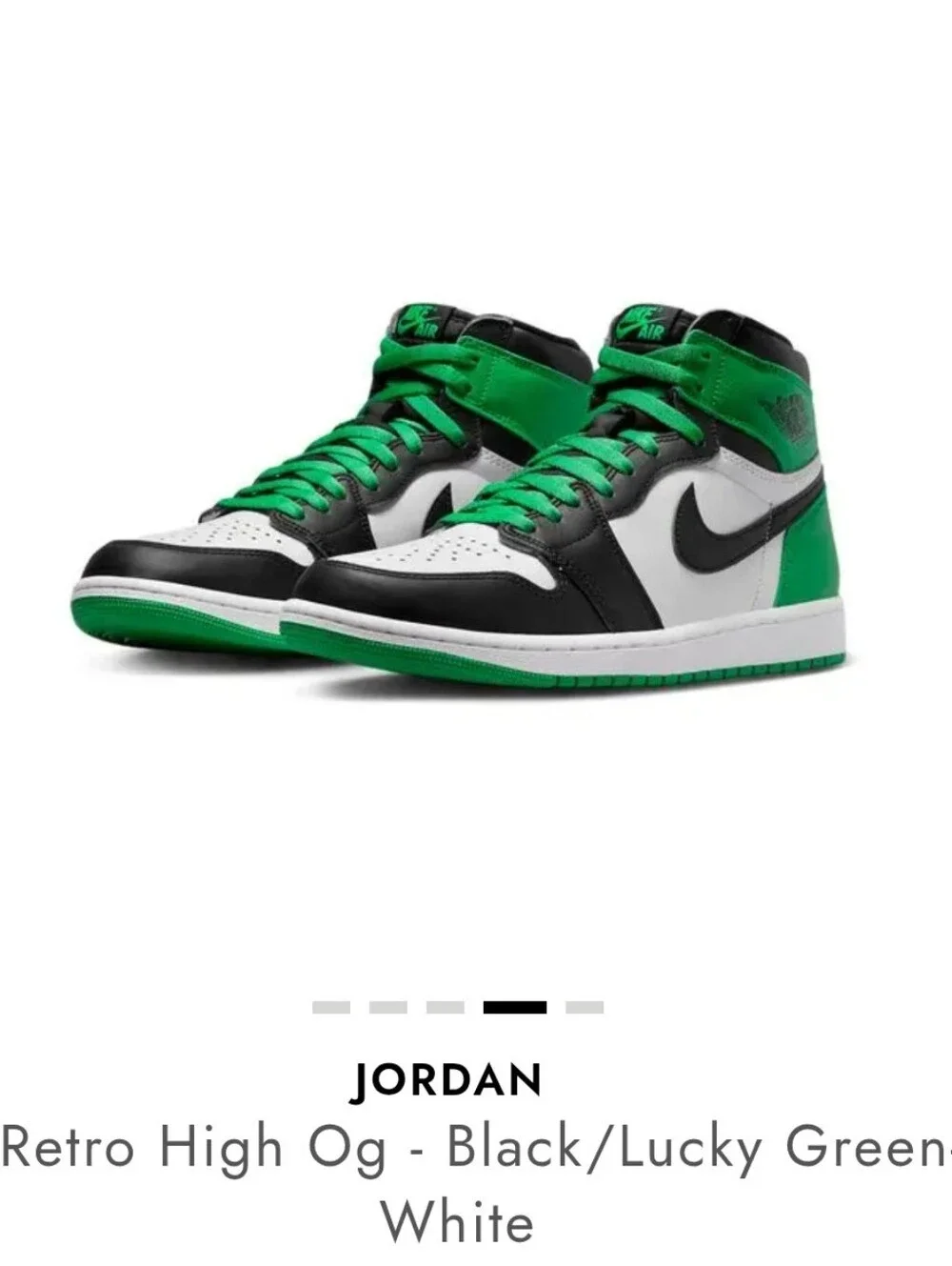NWT Men's Jordan 1 Retro OG Sneaker